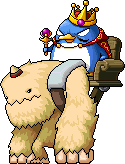 Gold Yeti and King Pepe